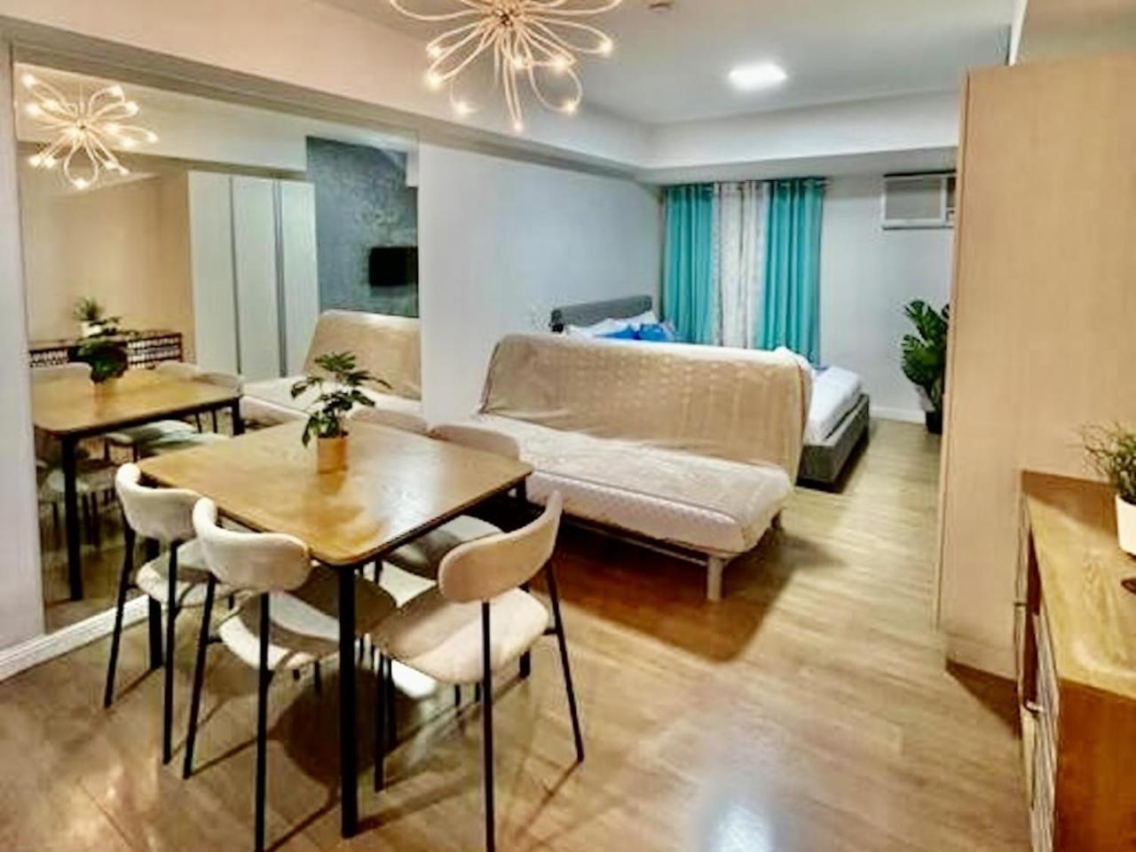 Abreeza Studio Suite 2321 - Pool, Wifi, City View, Washer, Ac, Netflix, Mall Davao City 외부 사진